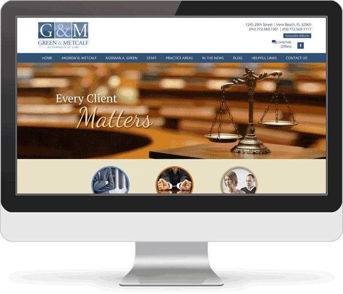 Image of a computer screen scrolling through the website.